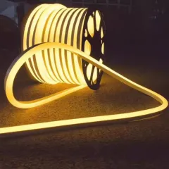 Shenzhen Tekhol China Silicone Neon Has Good Flexibility Simple Stylish Appearance Led Light Strip 200 - 999 meters