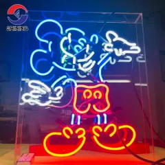 SHINING welcome neon sign neon sign manufacturer marquee letters 4ft anime signage cartoon neon signs 1 - 49 sets Neon Signs Customized Customized
