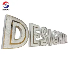 Shining 12V Stainless Steel Channels with Acrylic Diamond Letters Led Illuminated Sign Electronic Signs Led Displays 10 - 199 centimeters Illuminated Signs Customized Customized