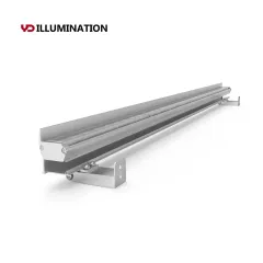 ucs1912 aluminum profile linear full color led wall washer 10 - 99 pieces 18 W 18 RGB