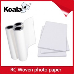 Koalapaper Woven Resin Coated Photo Paper