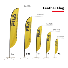 Feather Flag Printing Single-sided &amp; Double-sided