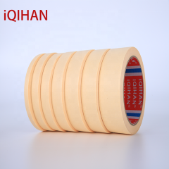Can be customized jumbo roll paper masking tape cover for painters White 1CM*20M*0.145MM