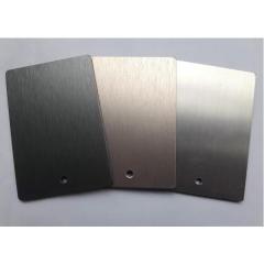 Custom Width Painted Aluminium Sheet , High Strength Brushed Aluminum Panels