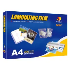 yidu a 4 Waterproof Thermal Lamination Pouch Sheet A4 A3 Size Sbt Pet Film Manufacturer  229*292