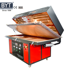 BYTCNC PVC Foil film vacuum membrane press machine for MDF cabinet kitchen door PVC laminating 1 - 1 sets BFM-2611
