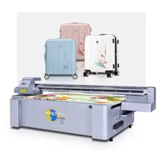 uv printing machine on sale for wood glass luggage model phone case toy stationery shoes acrylic PVC uv printer with 8 color LK-2513 6000W