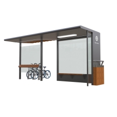 Smart Bus Stop Shelter For Sale