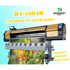 1.8M 4head Eco-solvent printer WT-1804H