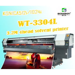 3.2M 4head solvent printer WT-3304L
