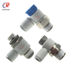 SMC type speed regulating valve for Flora LJ320P AS2201F-02 throttle valve for Maxcan Pneumatic Components Joint AS2211F-01-06 Select suk