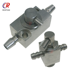 Metal ink cartridge valve for inkjet printer 2 way 3 way Stainless steel cartridge valve switch for Flora sub tank manual valve Select suk