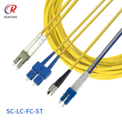 4m 7m 10m Armoured Optical fiber cable for Docan Allwin Infiniti Flora printer SC FC LC optical data cable double core for hoson select sku