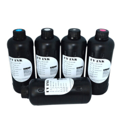  UV墨水UV平板打印机墨水G5uv油墨适用于爱普生5代7代喷头 白色-500ml