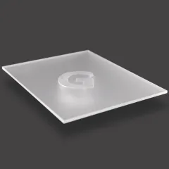 Frosted Transparent Extruded Acrylic Sheet