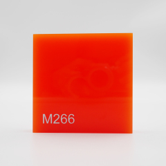 Opaque Orange Cast Acrylic Sheets