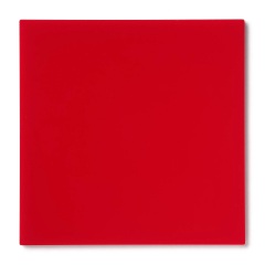 Opaque Red Extruded Acrylic Sheet