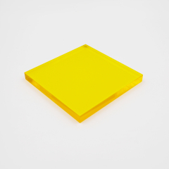 Translucent Yellow Extruded Acrylic Sheet