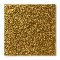 Gold Glitter Acrylic Sheets