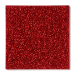 Red Glitter Acrylic Sheets