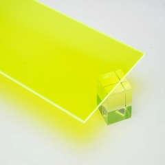 3mm Fluorescent Green Cast Acrylic Sheets