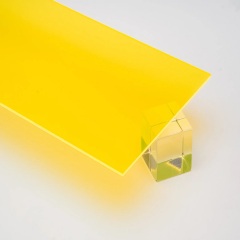 3mm Fluorescent Yellow Cast Acrylic Sheets