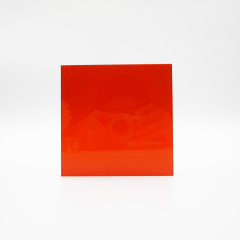 3mm Translucent Red Cast Acrylic Sheets