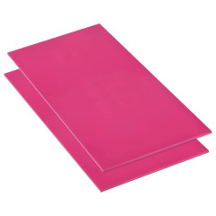 3mm Opaque Pink Cast Acrylic Sheets