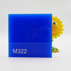 3mm Opaque Blue Cast Acrylic Sheets