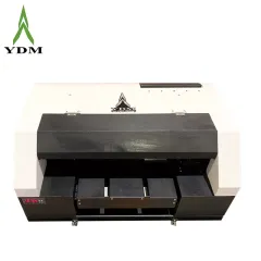 A4 Full Automatic 20*30 cm Size Uv Flatbed Printer For Gifr Box Bottle Box Inkjet Printer 1 - 3 sets