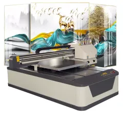 UV Printer 6090 UV Varnish Printer Machine With XP600 head Inkjet Printer 1 - 2 sets