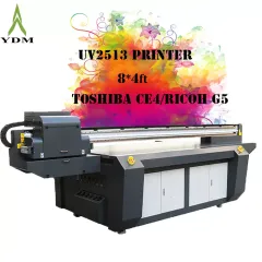 Large Format UV2513 UV LED Flatbed Printer For Acrylic Printing Inkjet Printer 1 - 4 sets