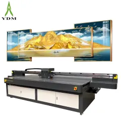 High Quality Printing 330cm*130cm Large Format UV Flatbed Printer From Linyi Inkjet Printer 1 - 4 sets