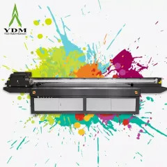 3.3*2.5m Printing Size Large Format Industry Grade UV Flatbed Printer With Richo Toshiba Printhead 1 - 4 sets