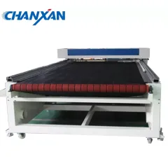 Chanxan laser cnc co2 laser engraving and cutting machine flat bed CW-1630F  60w