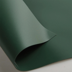 Food grade polyether and polyester TPU tarpaulin coated fabric Army Green