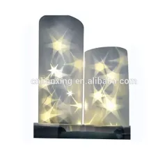 Unique design transparent PC star light diffuser sheet for decoration