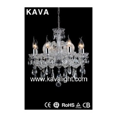 Salable Pendant Lights with Clear Glass and Crystal