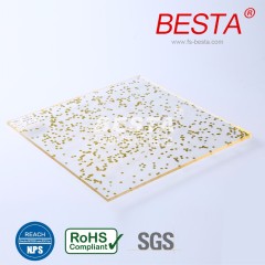 Shiny Cast Acrylic Board Price Per Meter Golden Acrylic Sheet Kitchens