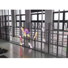 Showtechled TI-P3.91 indoor transparent screen Light bar screen Ice screen wall display LED display Full color LED screen  