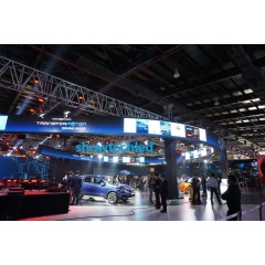 Showtechled SI series indoor fixed installation customized creative bending folding modeling flexible screen soft module LED display lightweight ultra-light ultra-thin LED screen