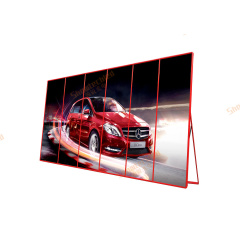 Showtechled PI2.5 Outdoor advertising machine display transparent screen glass screen advertising screen LED screen full color screen