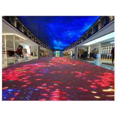 Showtechled P6.25 Indoor outdoor LED floor tile screen Transparent screen Glass screen Advertising screen LED screen Full color screen