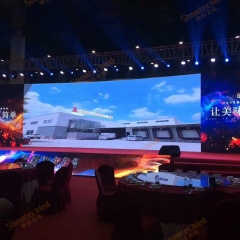 Showtechled R8 series P2.5 indoor GOB small pixel pitch rental LED display outdoor fixed ultra-thin large screen transparent screen glass LED display  