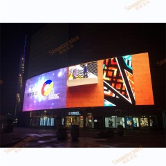 Showtechled High Brightness LED Mesh Screen Large Transparent Display P15.625 Transparent Outdoor Waterproof Screen