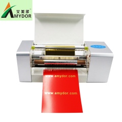 Low price Wedding card printer Aluminum gold foil paper printing machine Amydor 360B We are factory AMD960B 400W
