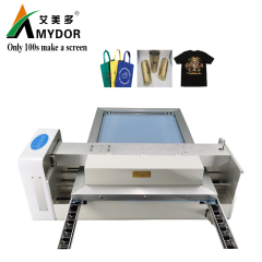 AMD550A automatic screen printing equipment fast screen plate making machine for t-shirt printing AMD550A 150W