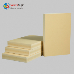 Goldensign Lead free PVC Celuka Foam Sheet WPC Foam board sheet