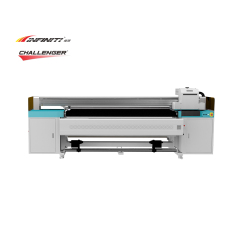 FY-UV2200W High resolution I3200 printhead Sandwich white color flex printing large format uv inkjet printer