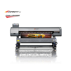 FY-1800ES I2 High Resolution 1.8M eco solvent digital vinyl printing machine Inkjet printer with 2 pcs I3200 E1 head I3200-E1